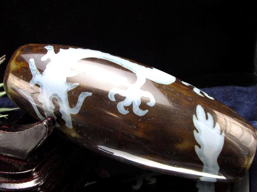 天珠 置物 オブジェ アゲート インテリア