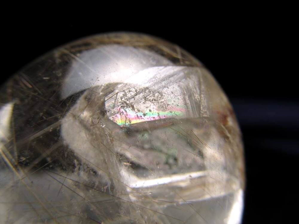 クォーツインシルバールチルクォーツ タンブル マニフェストクォーツ 貫入水晶 ルチルレイテッドクォーツ