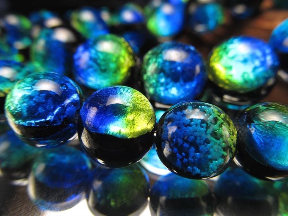 トンボ玉 とんぼ玉 人工ビーズ 蜻蛉玉 ガラスビーズ 