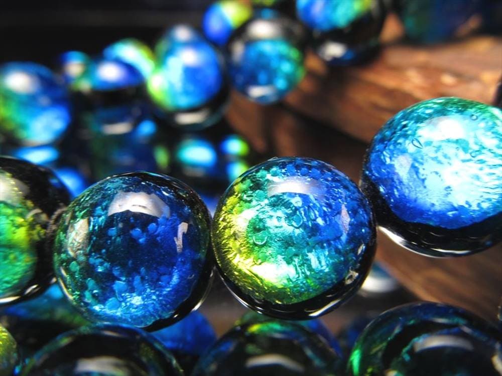 トンボ玉 とんぼ玉 人工ビーズ 蜻蛉玉 ガラスビーズ 