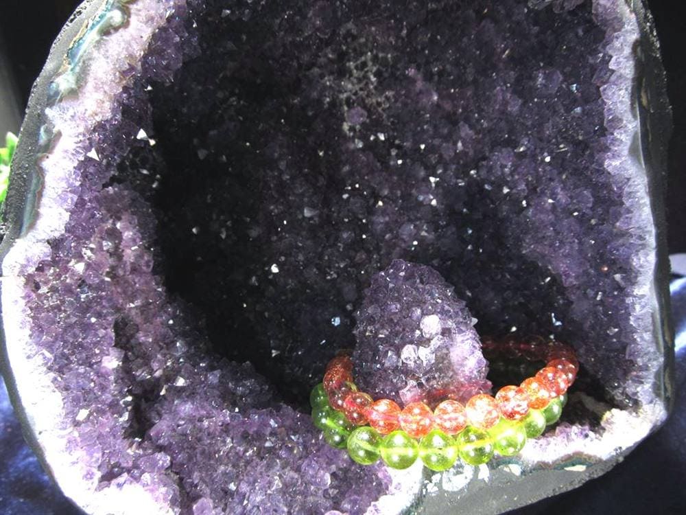 アメジストジオード アメジストドーム 紫水晶 晶洞 天然石