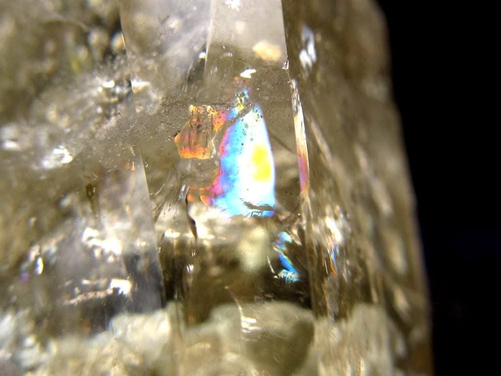 シトリン 黄水晶 ポリッシュ 原石 置物