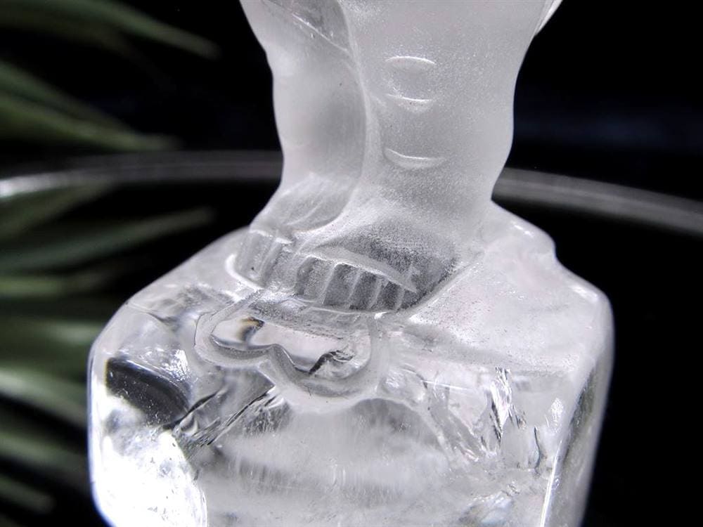 水晶 キューピット エンジェル 天使 彫刻 置物