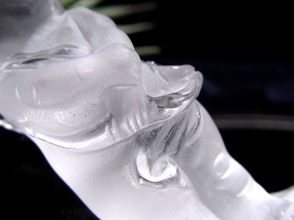 水晶 キューピット エンジェル 天使 彫刻 置物