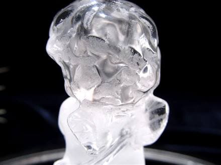 水晶 キューピット エンジェル 天使 彫刻 置物