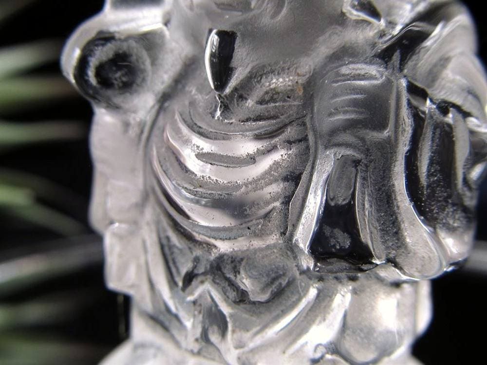 水晶 クォーツ 縁起物 置物 大黒天