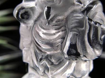水晶 クォーツ 縁起物 置物 大黒天