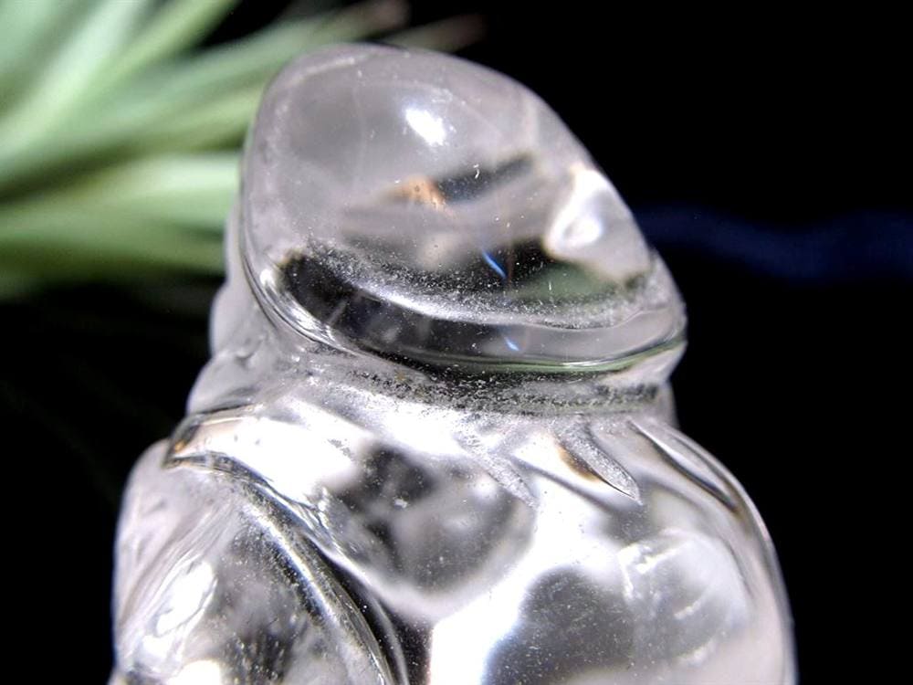 水晶 クォーツ 縁起物 置物 大黒天