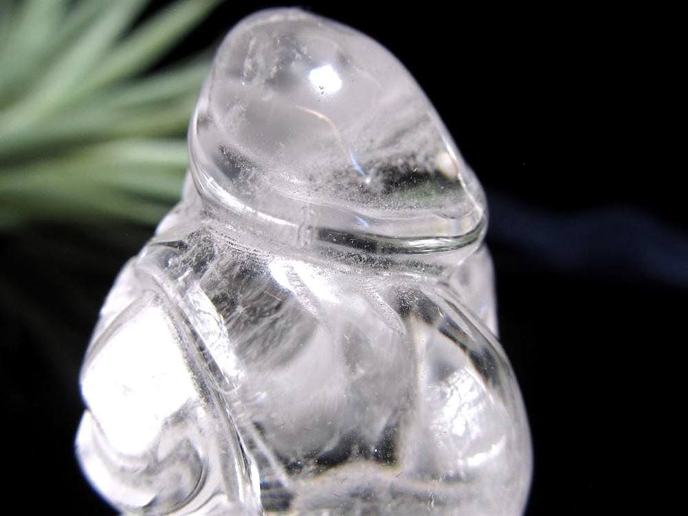 水晶 クォーツ 縁起物 置物 大黒天