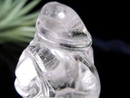 水晶 クォーツ 縁起物 置物 大黒天