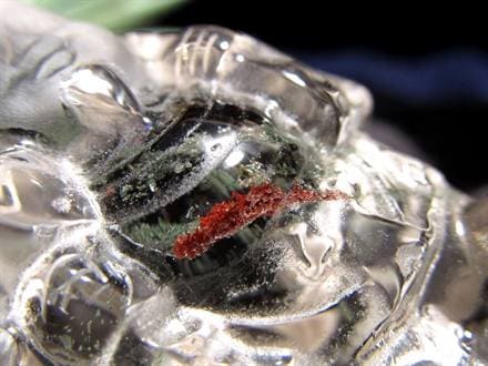 水晶 クォーツ 縁起物 置物 大黒天