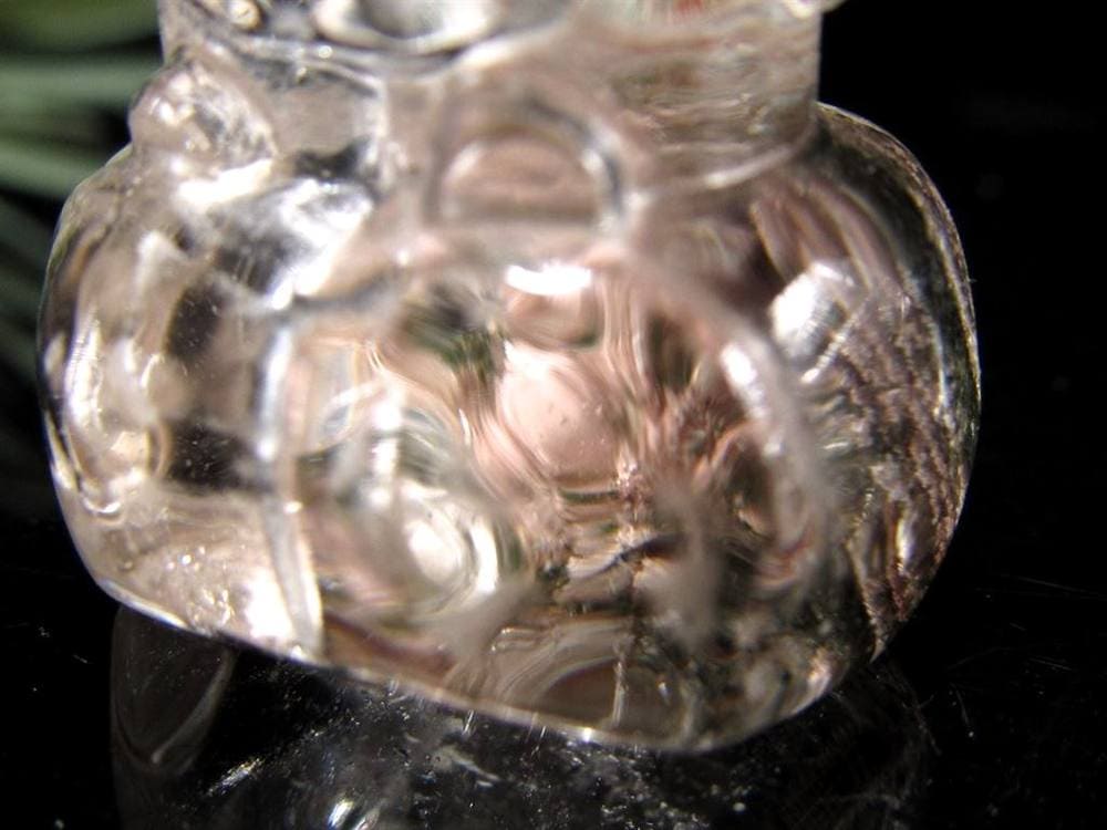 水晶 クォーツ 縁起物 置物 大黒天
