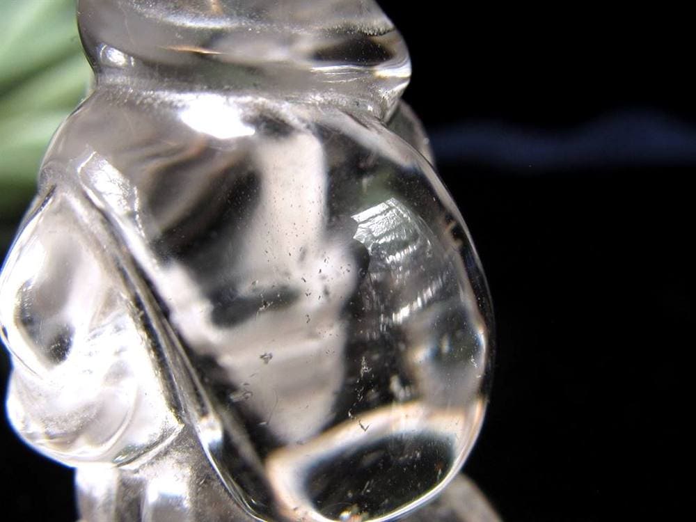 水晶 クォーツ 縁起物 置物 大黒天