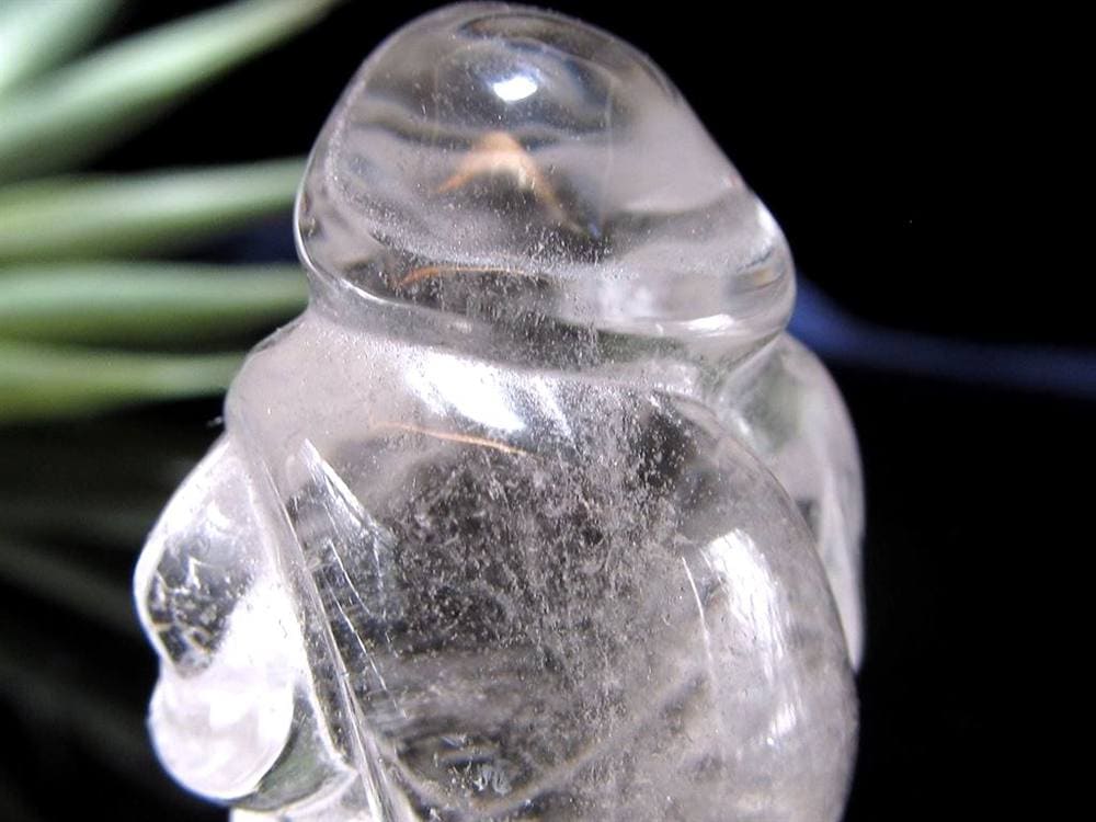 水晶 クォーツ 縁起物 置物 大黒天
