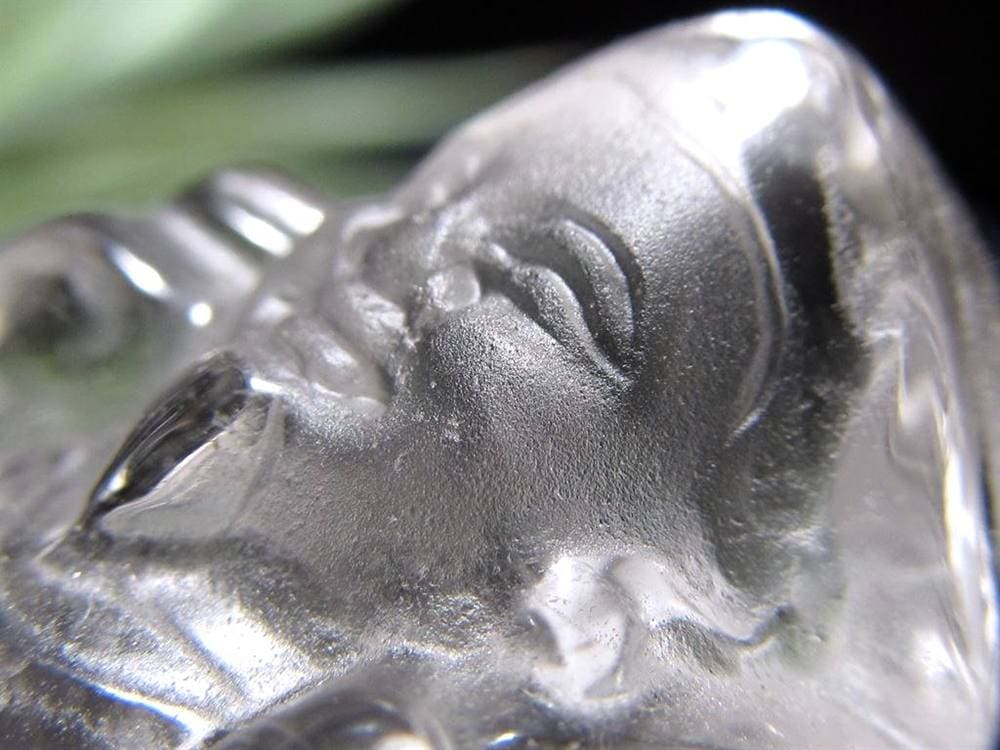 水晶 クォーツ 縁起物 置物 大黒天