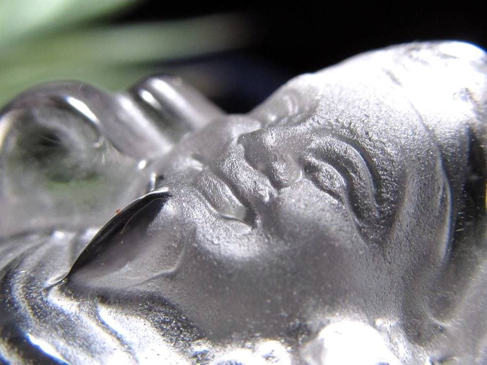 水晶 クォーツ 縁起物 置物 大黒天