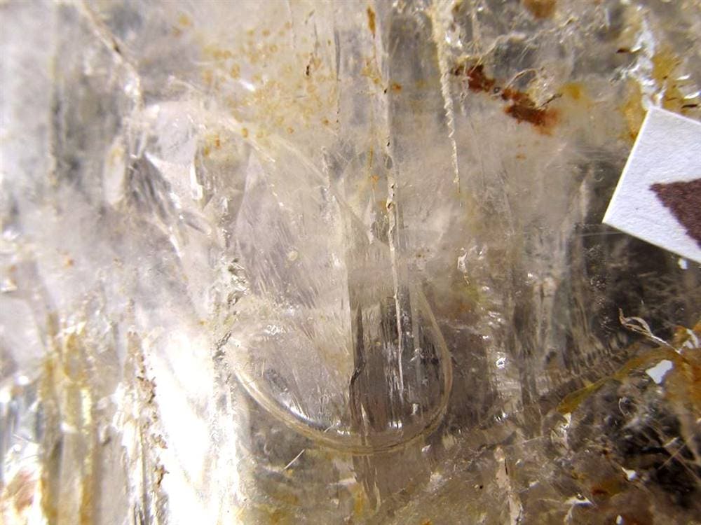 水入り水晶 エレスチャル 原石 置物 エンハイドクォーツ