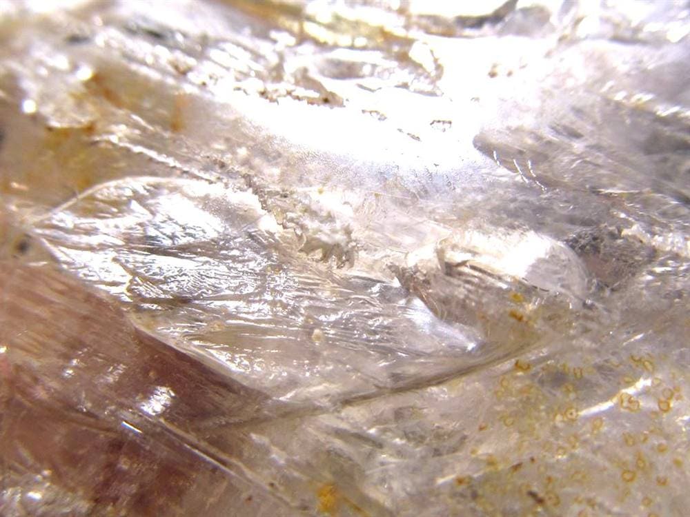 水入り水晶 エレスチャル 原石 置物 エンハイドクォーツ