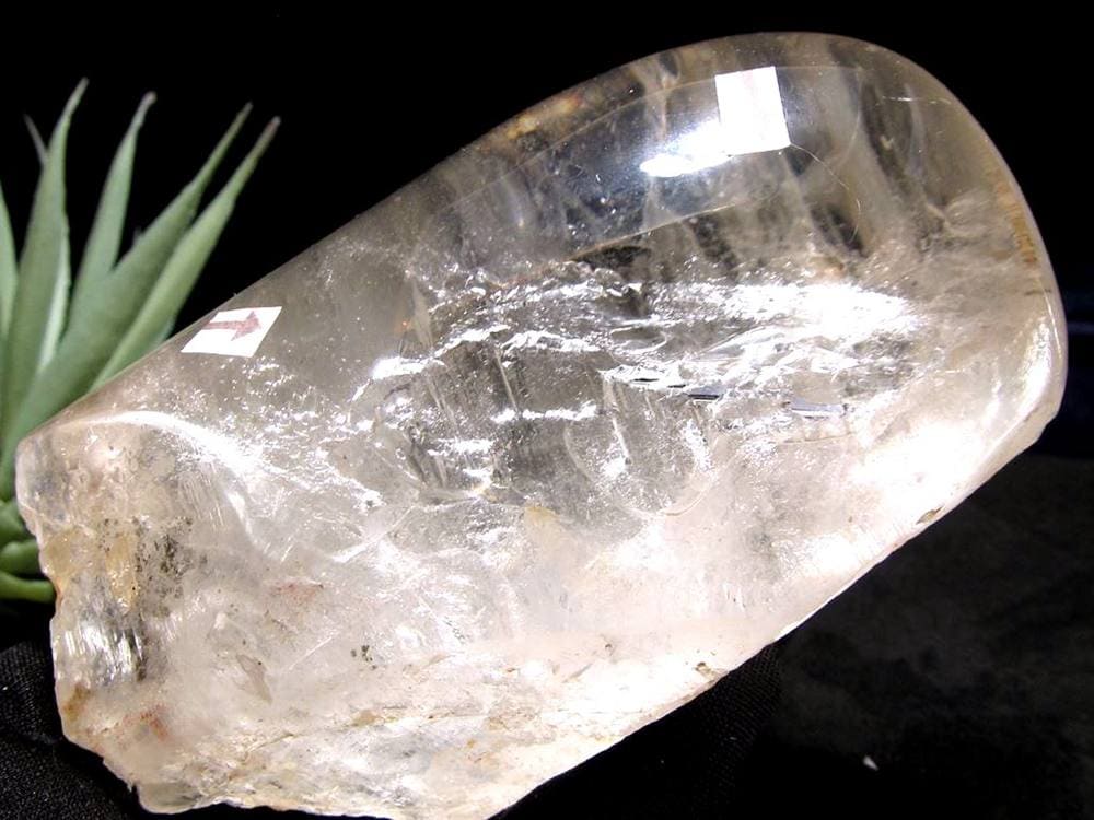 水入り水晶 エレスチャル 原石 置物 エンハイドクォーツ