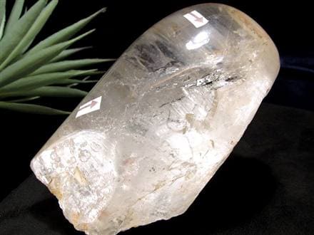 水入り水晶 エレスチャル 原石 置物 エンハイドクォーツ