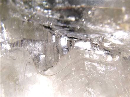 水入り水晶 エレスチャル 原石 置物 エンハイドクォーツ