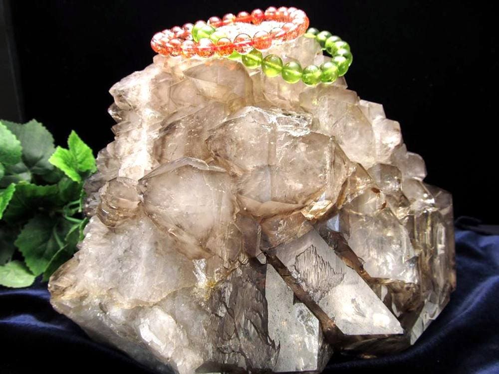 アリゲータークォーツ ジャカレー水晶 原石 ワニ水晶