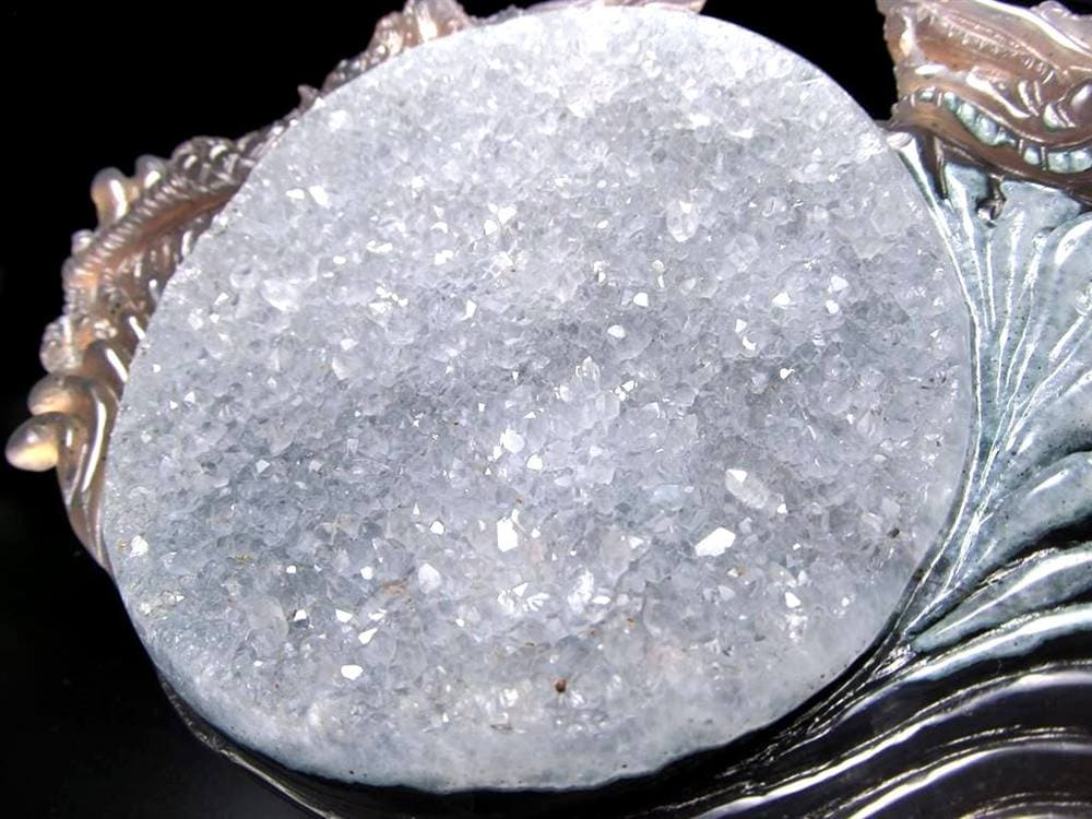 アゲート トレジャーメノウ 瑪瑙 龍穴 双龍 龍神