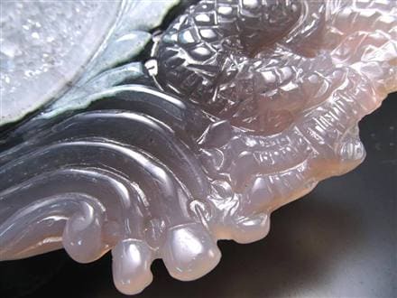 アゲート トレジャーメノウ 瑪瑙 龍穴 双龍 龍神