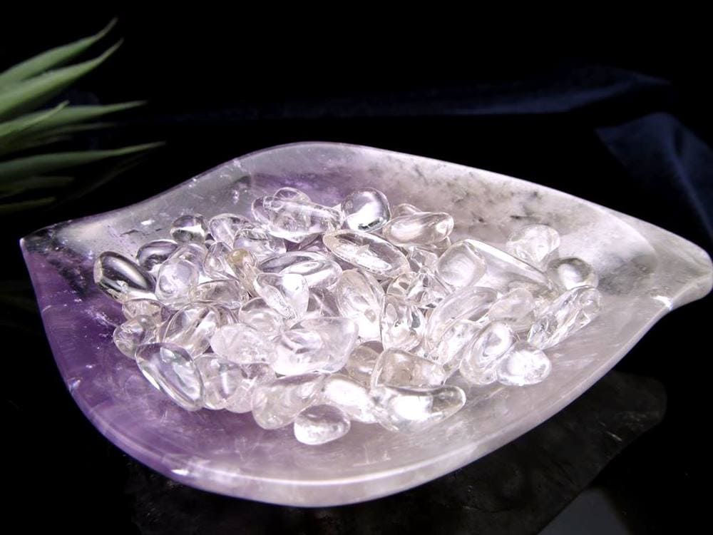 アメジスト 紫水晶 皿 トレイ 浄化