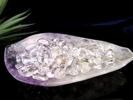 アメジスト 紫水晶 皿 トレイ 浄化