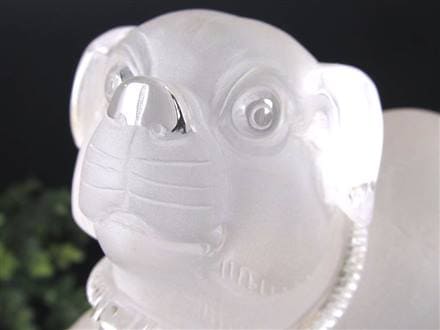 犬 天然水晶 万能の石 浄化 置物