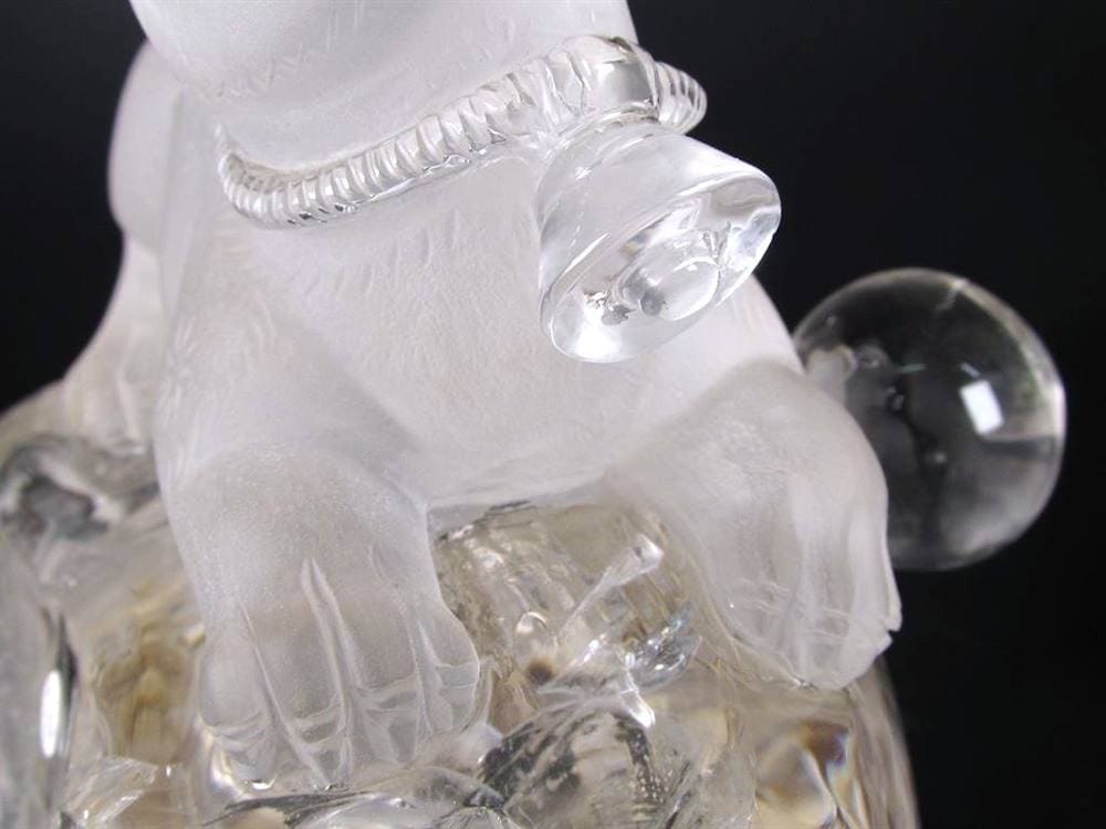 犬 天然水晶 万能の石 浄化 置物