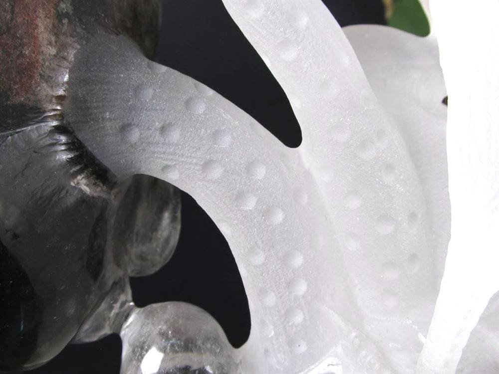 鶴 天然水晶 万能の石 浄化 置物