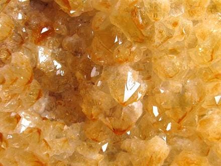 シトリン 黄水晶 クラスター 原石 11月の誕生石