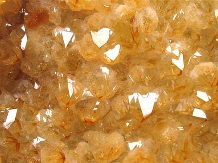 シトリン 黄水晶 クラスター 原石 11月の誕生石