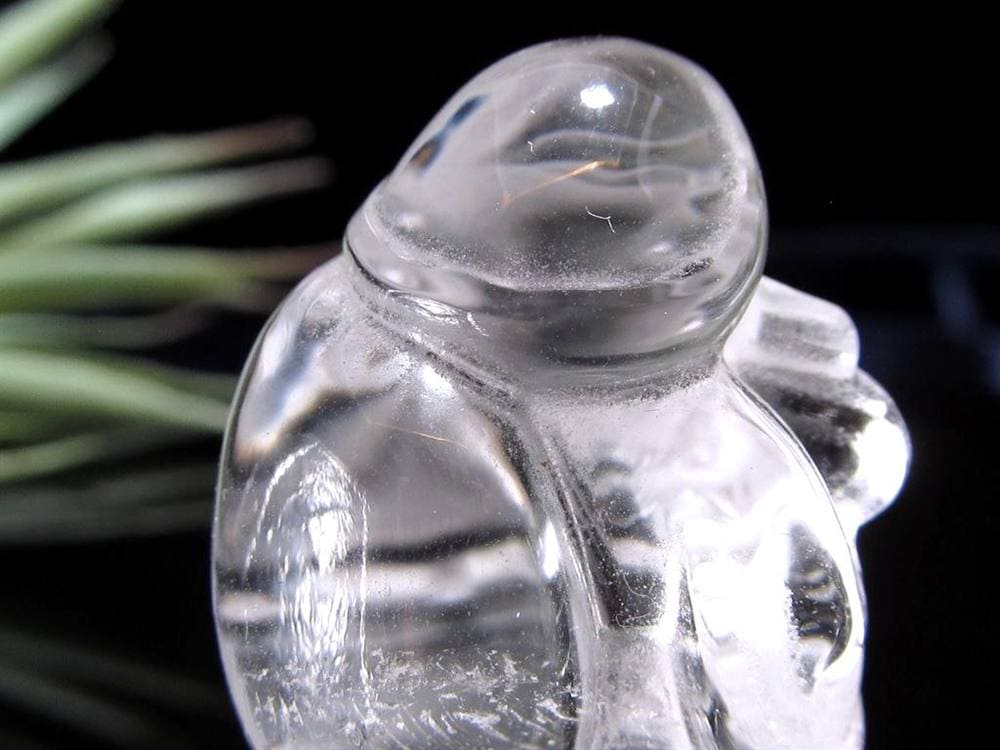 水晶 クォーツ 縁起物 置物 大黒天