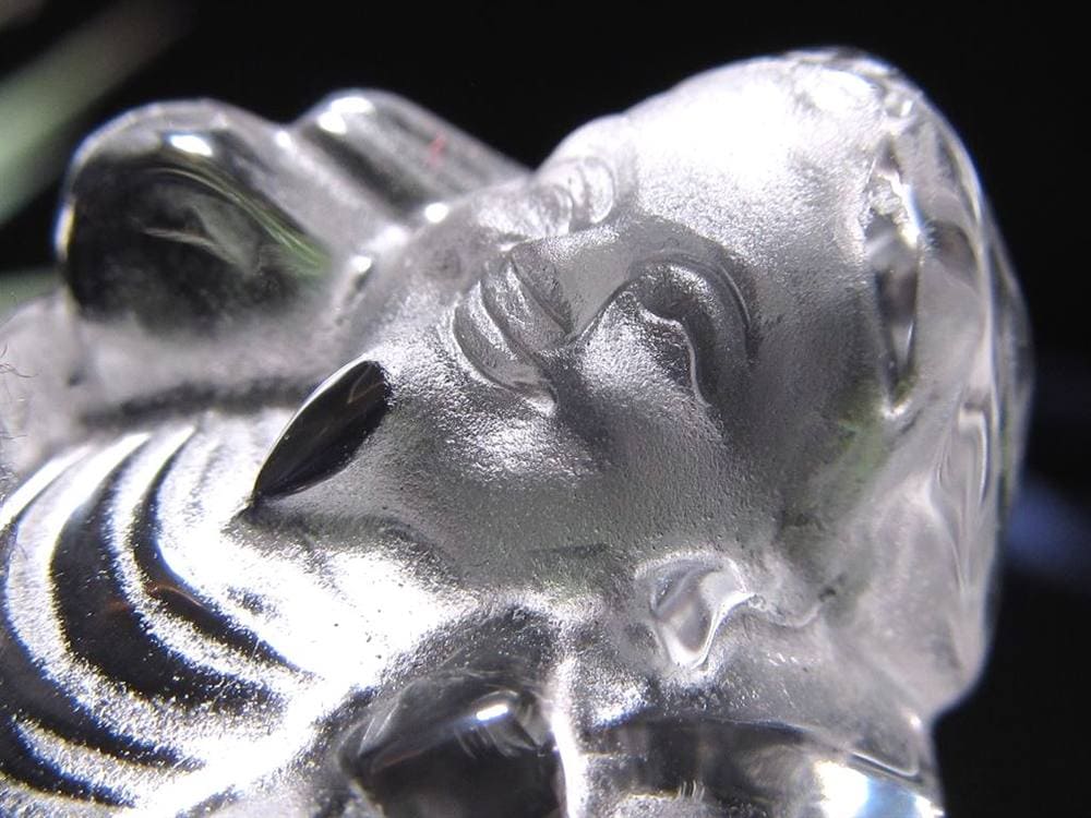 水晶 クォーツ 縁起物 置物 大黒天