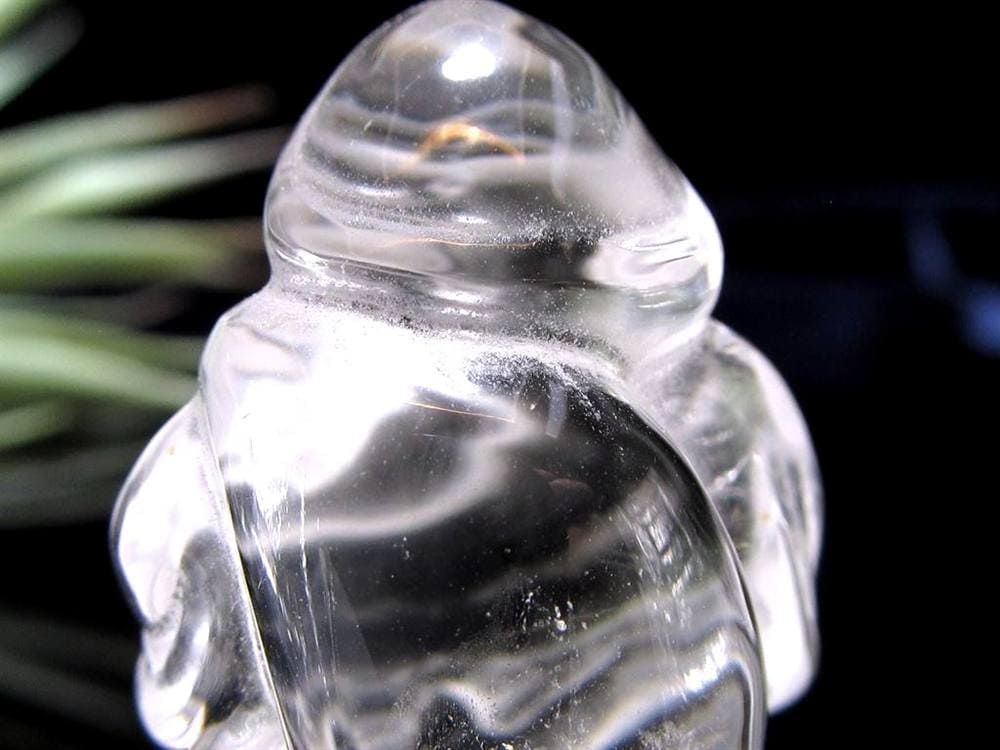 水晶 クォーツ 縁起物 置物 大黒天