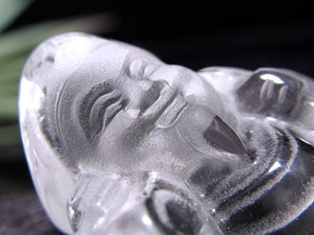 水晶 クォーツ 縁起物 置物 大黒天