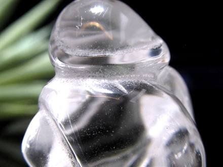 水晶 クォーツ 縁起物 置物 大黒天