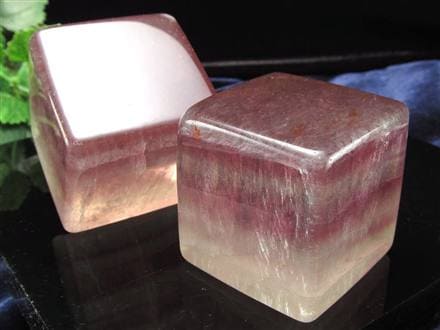 フローライト 蛍石 キューブ 置物