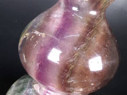 フローライト 蛍石 花瓶 一輪挿し 置物