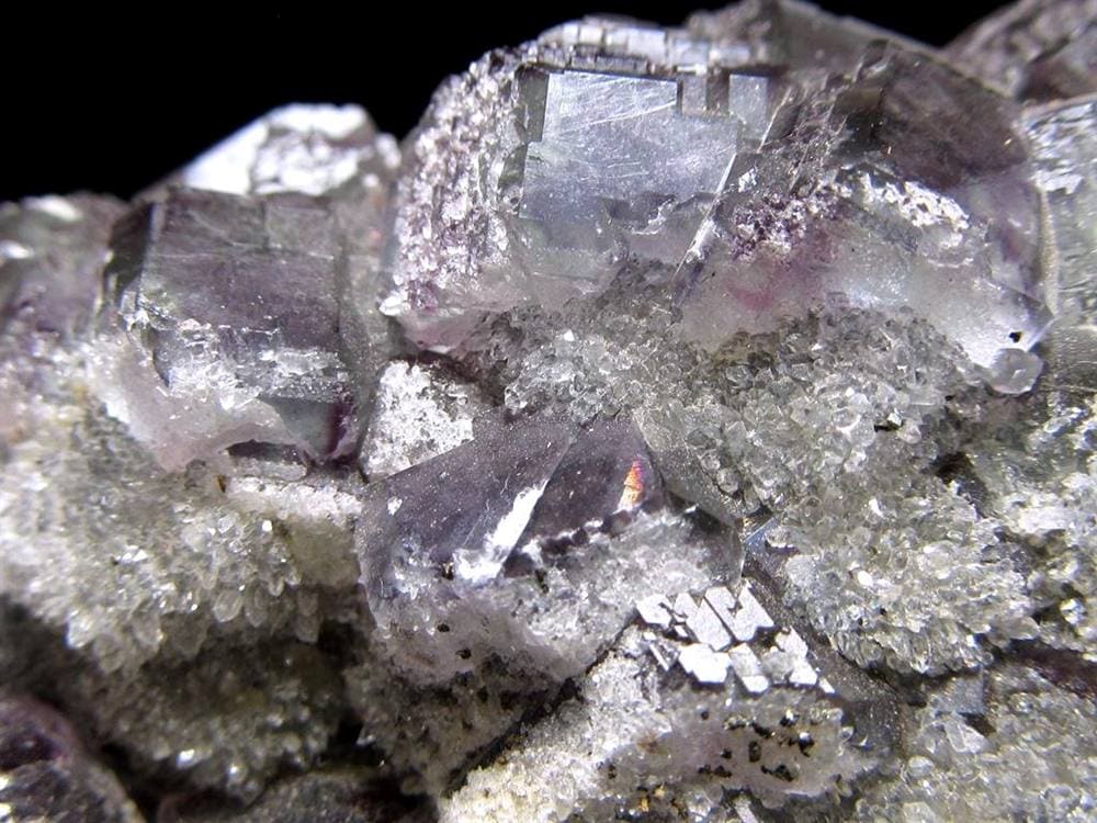 フローライト 蛍石 ドゥルージー 原石 結晶