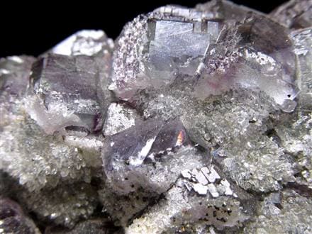 フローライト 蛍石 ドゥルージー 原石 結晶