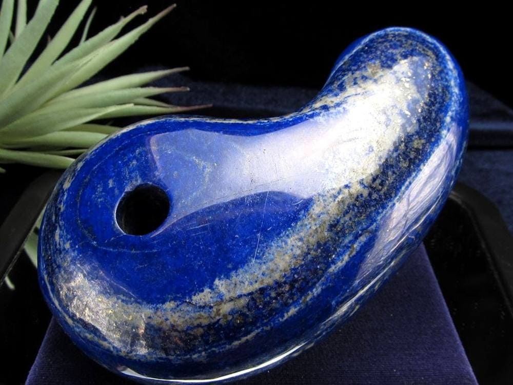 ラピスラズリ 勾玉 青金石 天然石 パワーストーン
