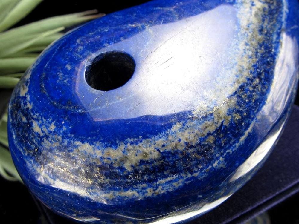 ラピスラズリ 勾玉 青金石 天然石 パワーストーン