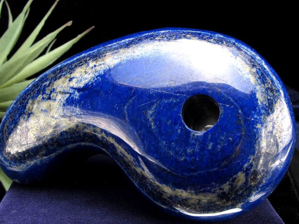 ラピスラズリ 勾玉 青金石 天然石 パワーストーン