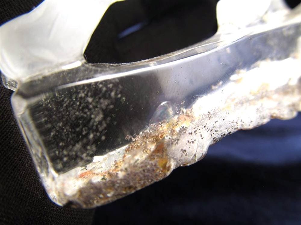 縁起物 九尾の狐 神獣 天然水晶 置物