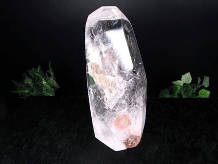 クォーツインクォーツ 貫入水晶 マニフェストクォーツ 天然石置物 ポリッシュポイント