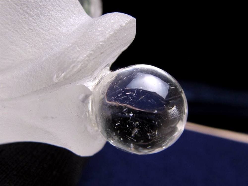 金魚 水晶 デメキン マイカ 彫刻置物